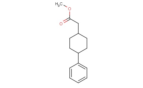 Cyclohexaneacetic acid, 4-phenyl-, methyl ester